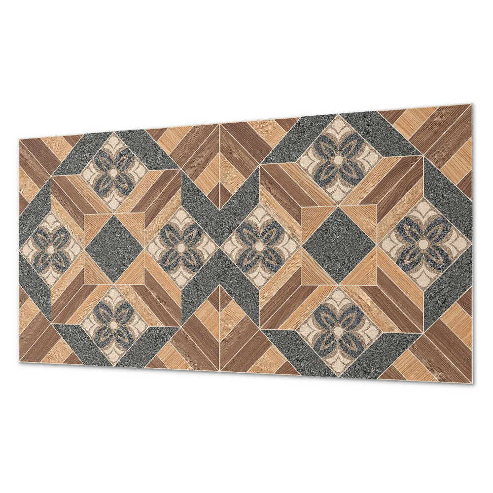 Pvc panel do koupelny Květinové inspirace v moderním stylu