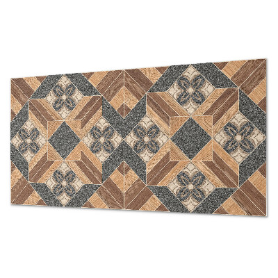 Pvc panel do koupelny Květinové inspirace v moderním stylu