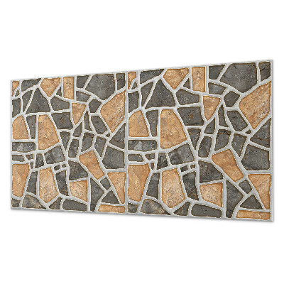 Pvc panel do koupelny Mozaika kamenných tvarů