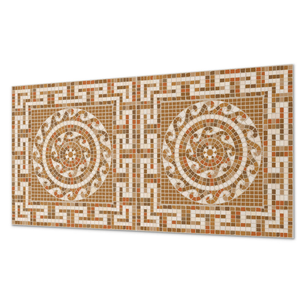 Pvc panel do koupelny Mozaikový vzor s kruhy