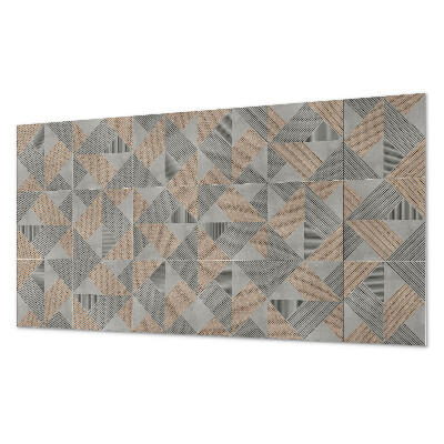 Dekoracni panel Trojúhelníkový geometrický motiv