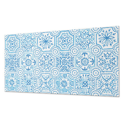 Dekoracni panel Kostkované keramické vzory