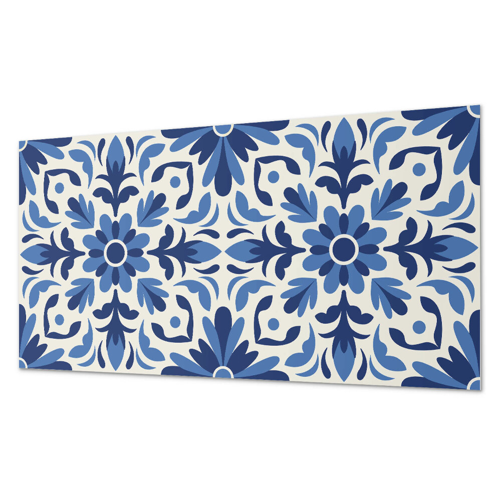 Obkladový panel Květinový motiv se zelenými listy