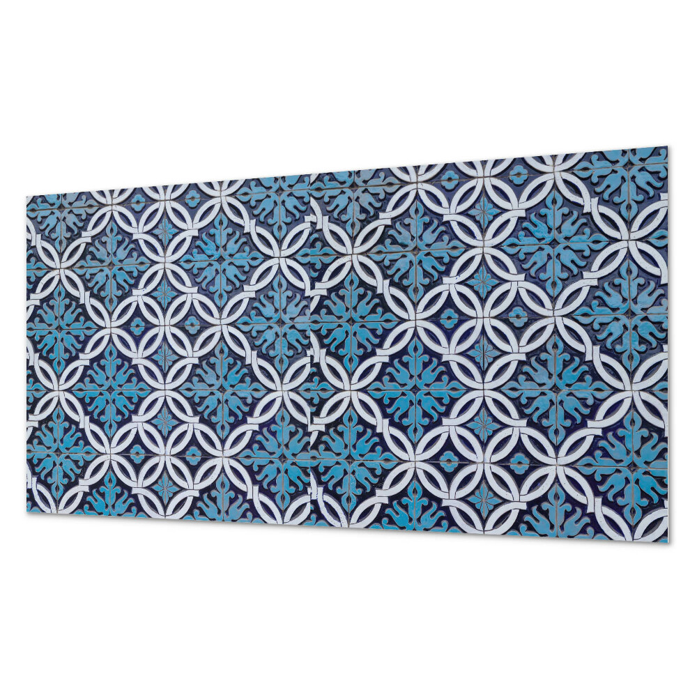 Dekorativní panel na zeď Vzor tvarů s květinovým motivem