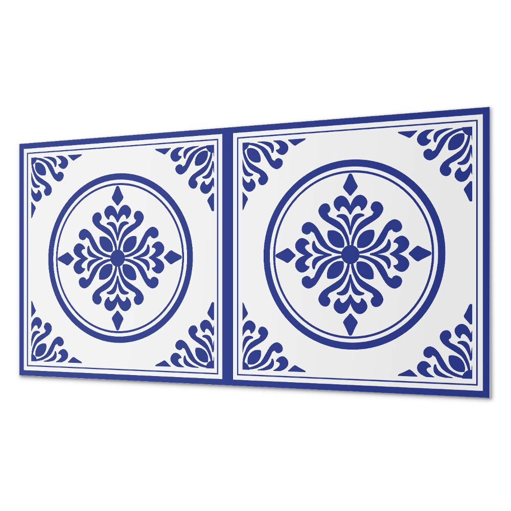 Dekoracni panel Kulatý motiv s květinovými akcenty