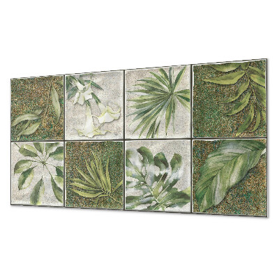 Dekoracni panel Mozaikové listy z přírody