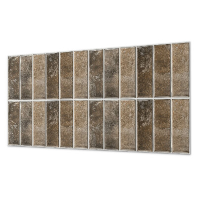 Dekorativní panel na zeď Vertikální pruhované dlaždice