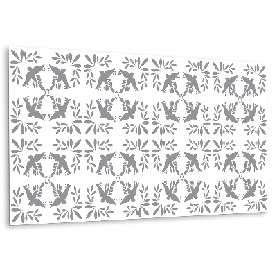 Obkladový panel na zeď Ptačí motiv na pozadí listí