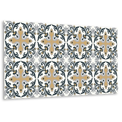 Panel na zeď Květinový motiv s ornamenty