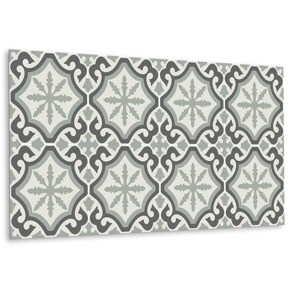 Obkladový panel pvc Geometrický motiv v odstínech šedé