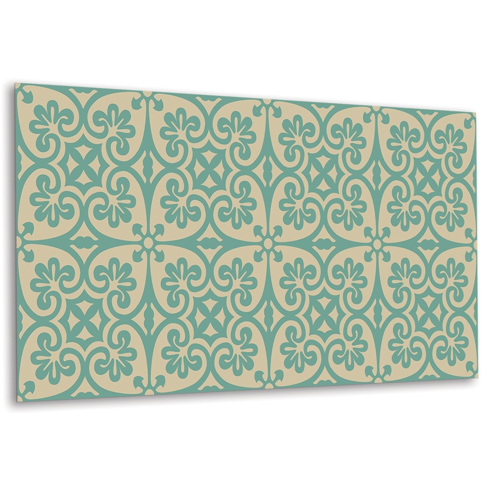 Vinylový nástěnný panel Vintage květinový motiv