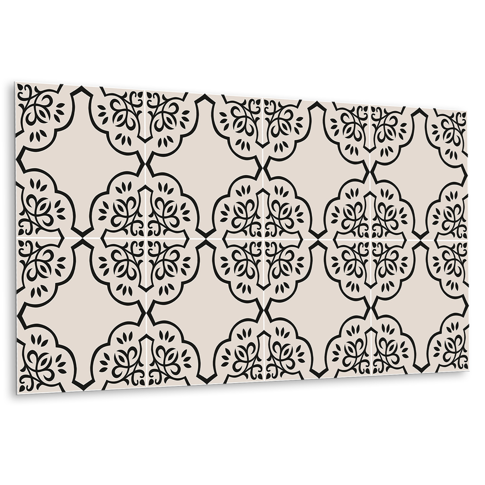 Panel na zeď Rostlinný motiv s ornamenty