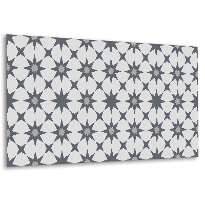 Obkladový panel pvc Geometrické hvězdy v odstínech šedé