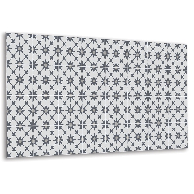 Obkladový panel na zeď Geometrické hvězdy v odstínech šedé