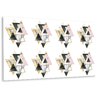 Vinylový nástěnný panel Geometrie v mramorových odstínech