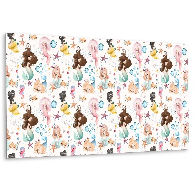 Obkladový panel pvc Mořské panny a mořští tvorové