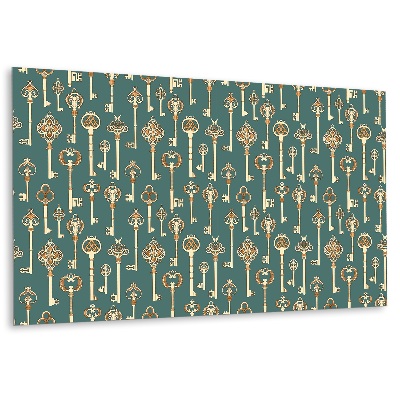 Panel na zeď Klíče ve vintage stylu
