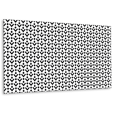 Vinylový nástěnný panel Geometrie v černé a bílé