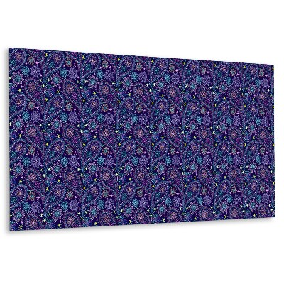 Obkladový panel pvc Paisley motiv na tmavém pozadí