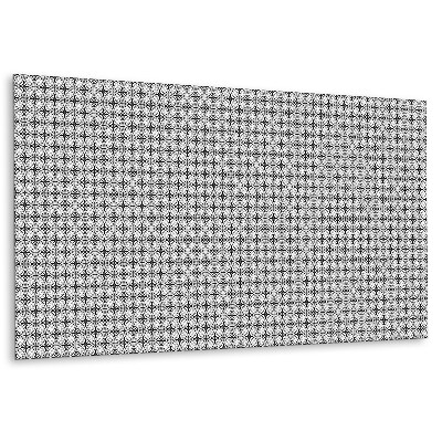 Panel na zeď Geometrický motiv v černé a bílé