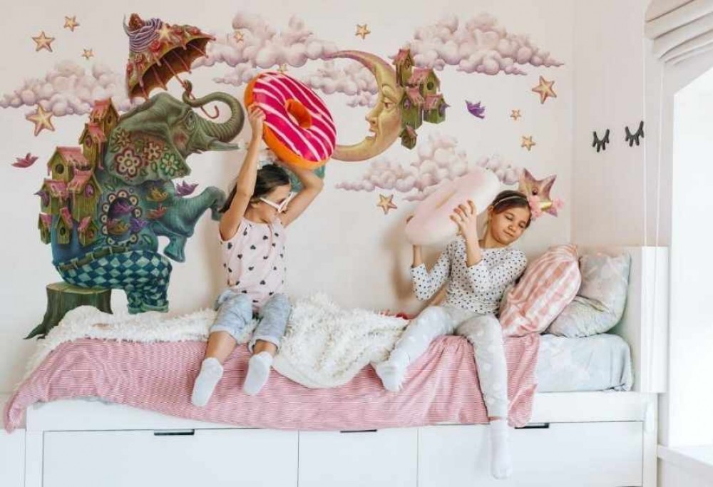 Samolepky na zeď pro děti - jak změnit pokoj za pár minut?
